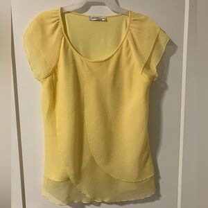 Ricki's Soft Yellow Blouse